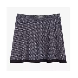 PETER MILLAR Women Sally Popcorn Trim 16" Skort Jersey Stretch Golf UPF50 4.5" S